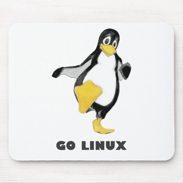 linux mouse mat (Front)