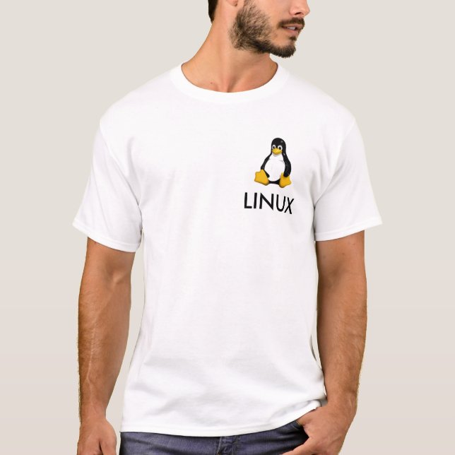 LINUX Old Text www.alinuxworld.com T-Shirt (Front)