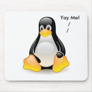linux-penguin-tux mouse mat