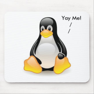 linux-penguin-tux mouse mat