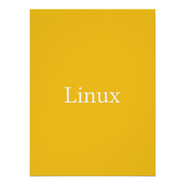Linux Poster (Front)