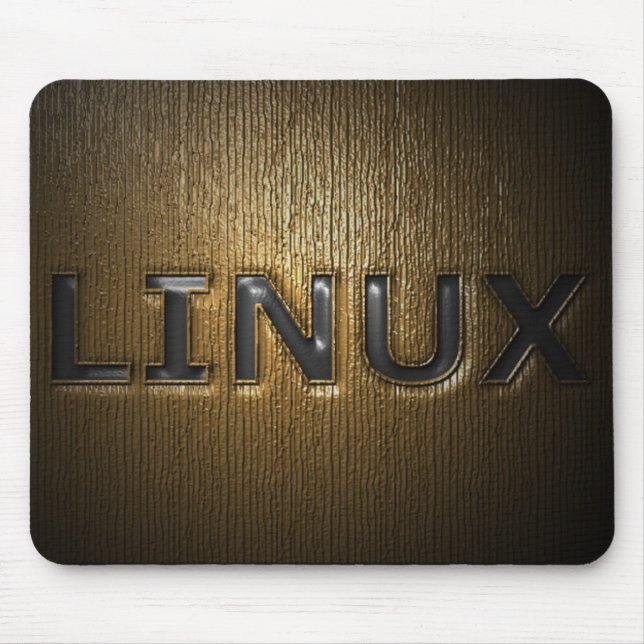 LINUX Pressed Mouse Mat (Front)