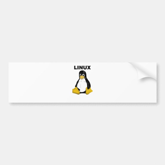 Linux Products & Designs! Bumper Sticker (Front)