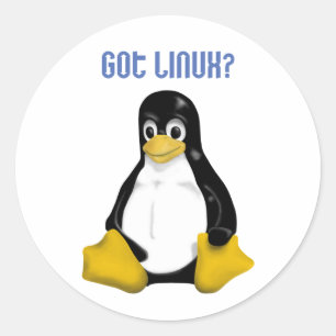 Linux Products & Designs! Classic Round Sticker