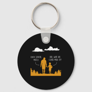 Linux Programmer Developer Coder Programming Gift Key Ring