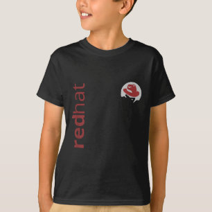 Linux Red Hat Fan Tee Tux Penguin Open Source Os L