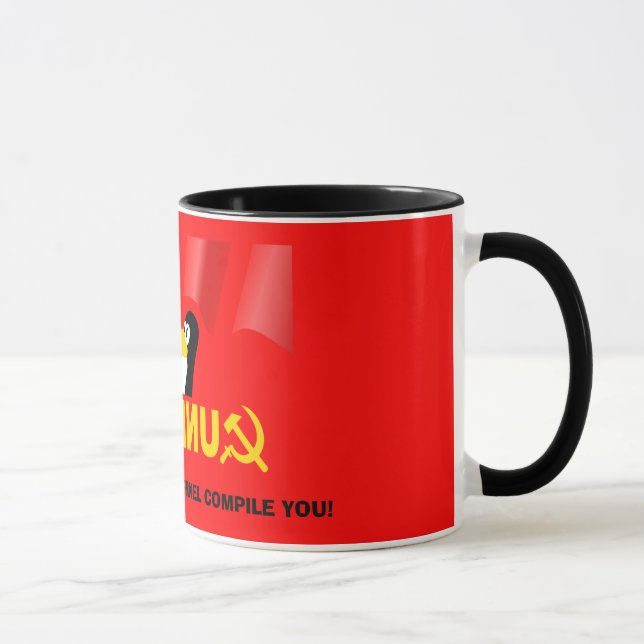 Linux soviet kernel mug (Right)