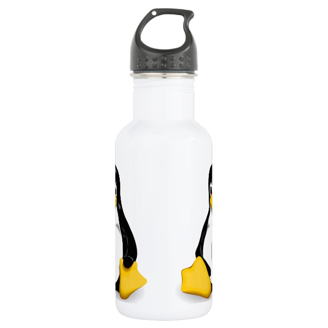 Linux Tux 532 Ml Water Bottle (Front)