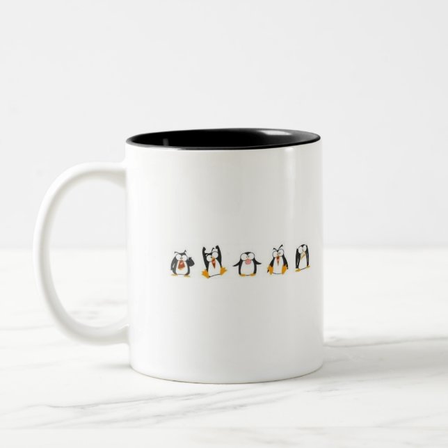 Linux Two-Tone Coffee Mug (Left)