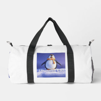 Linuxeros FAQ Duffle Bag