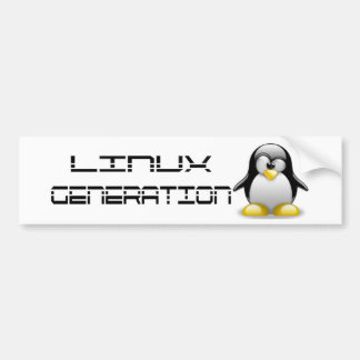 LinuxGeneration Bumper Sticker