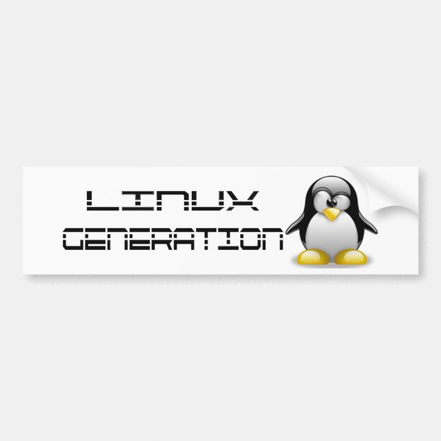 LinuxGeneration Bumper Sticker (Front)