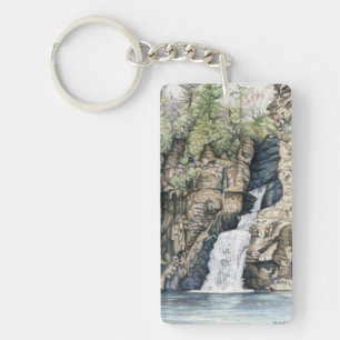 Linville Falls Keychain
