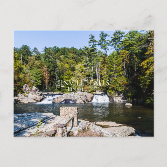 Linville Falls Postcard (Front)