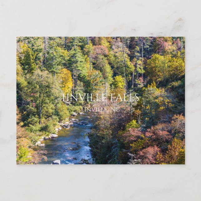 linville Falls Postcard (Front)