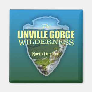 Linville Gorge WA (arrowhead) Magnet