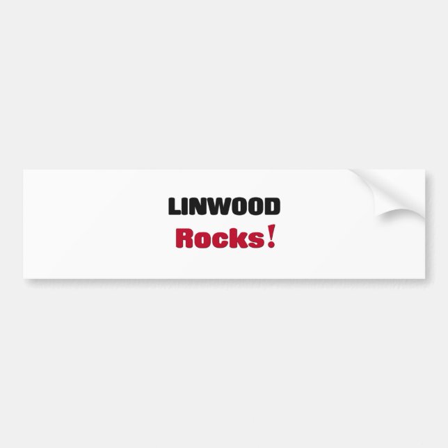 Linwood Rocks Bumper Sticker (Front)