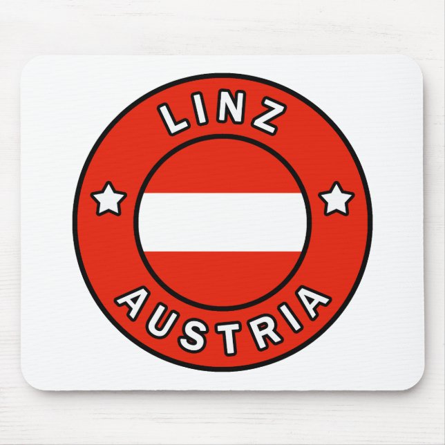 Linz Austria Mouse Mat (Front)