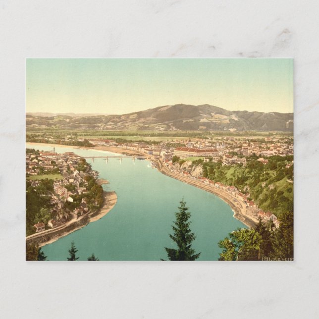 Linz in Austria Postcard (Front)