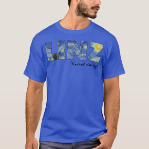Linz Van Gogh Starry Night Art Vincent Van Gogh Pa T-Shirt