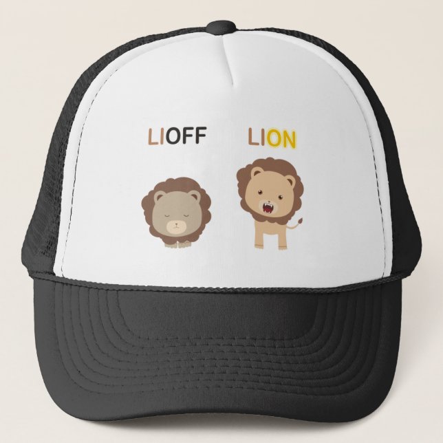 Lioff Lion Trucker Hat (Front)