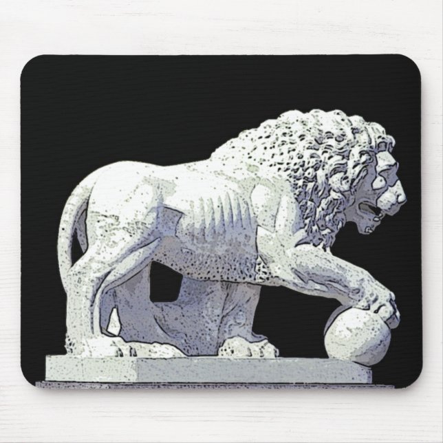 lion4 mouse mat (Front)