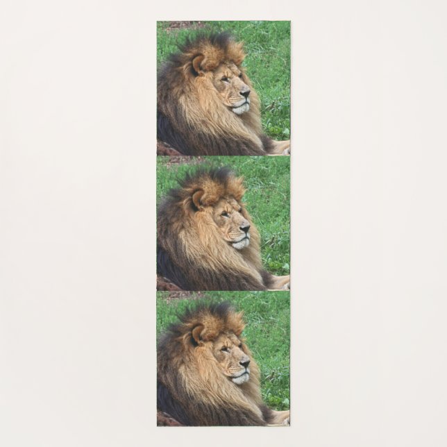 Lion 001 yoga mat (Back)