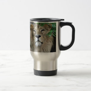 Lion 002 travel mug