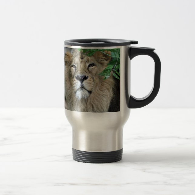 Lion 002 travel mug (Right)