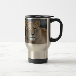 Lion 004 travel mug