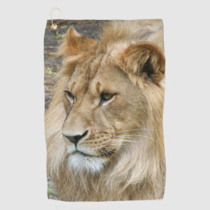 Lion 011 golf towel