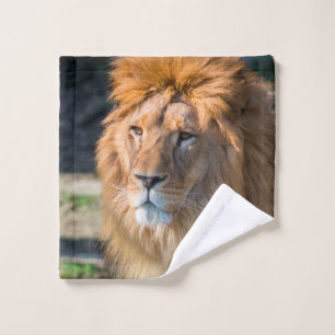 Lion 013 wash cloth