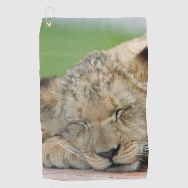 Lion 014 golf towel (Front)