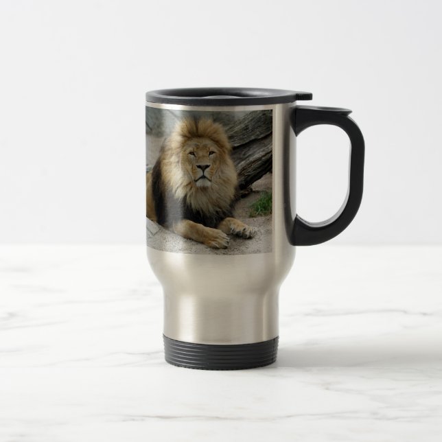 Lion 020 travel mug (Right)