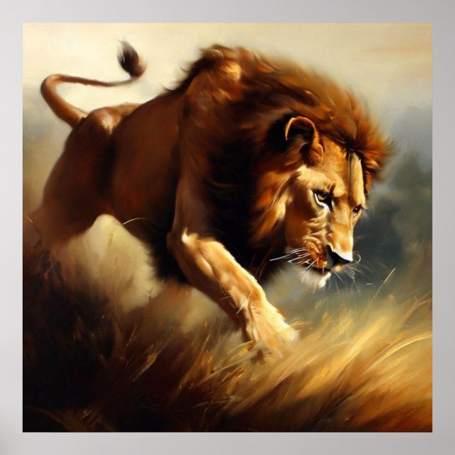 Lion (12) Wild Cat  Poster (Front)