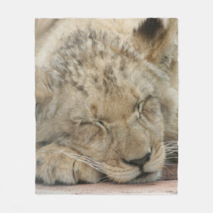 Lion_2014_1201 Fleece Blanket