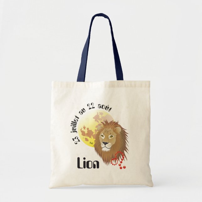 Lion 23 juillet au 22 août Sac Tote Bag (Front)