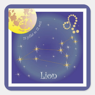 Lion 23 juillet au 22 août sticker