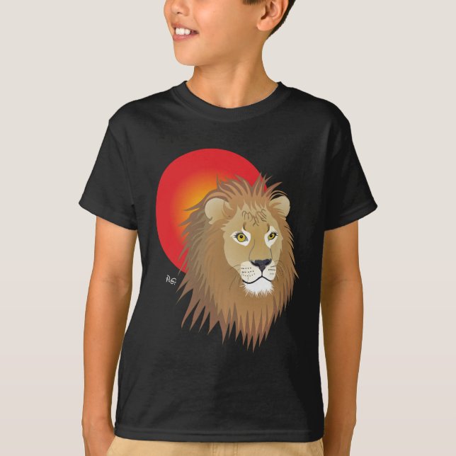 Lion 23 July to 22 August T-Shirt (Front)