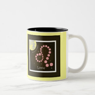 Lion 23 July to 22 August Tasse Two-Tone Coffee Mug