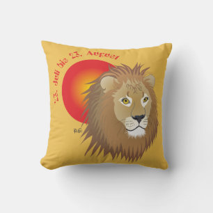 lion - acronym cushion