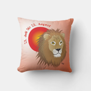 lion - acronym cushion