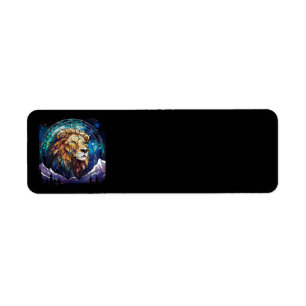Lion Address Labels