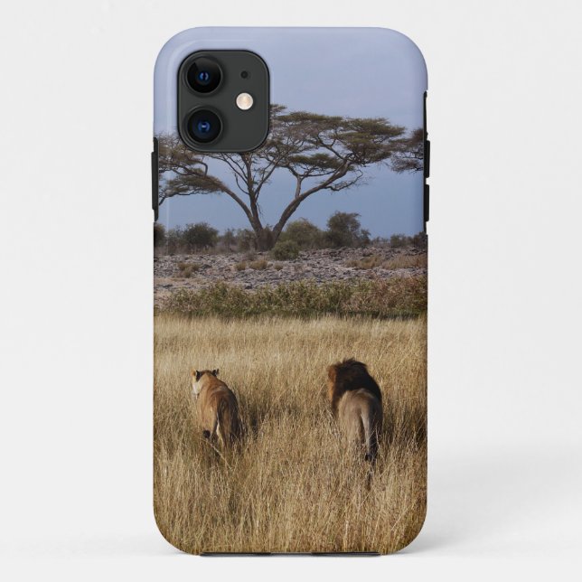 lion africa iphone4 case (Back)
