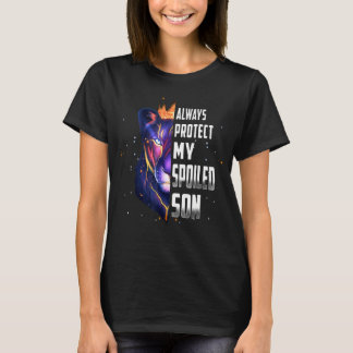 Lion  Always Protect My Spoiled Son Mother's Day T-Shirt