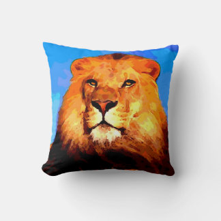 Lion American MoJo Pillow