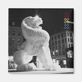 Lion Amstergram Magnet