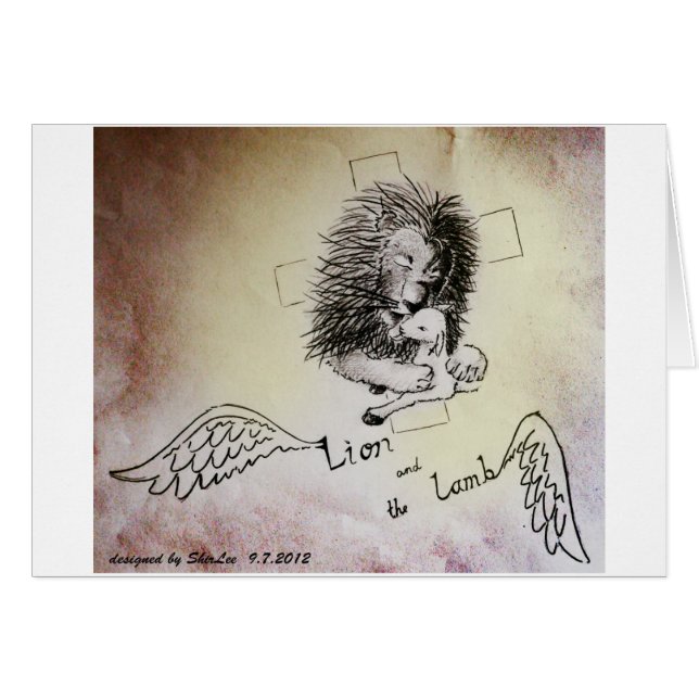 Lion and Lamb (Front Horizontal)