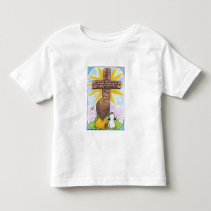 Lion and Lamb At the Cross Toddler T-Shirt
