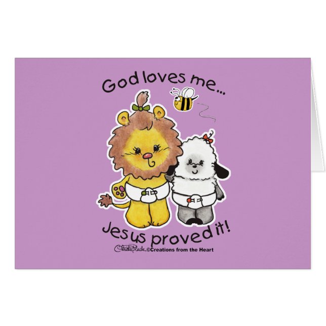 Lion and Lamb Babies (Front Horizontal)